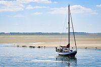 Sailing boat on the Oosterschelde
