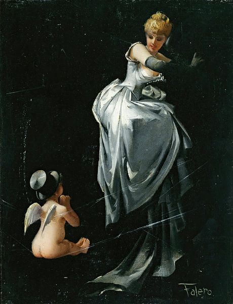 Luis Ricardo Falero - Gefangen im Netz von Peter Balan