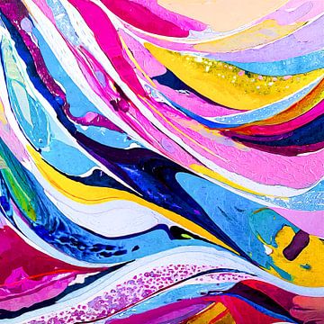 Kleur Pop UP - Glasstijl van Lindenthal.ART