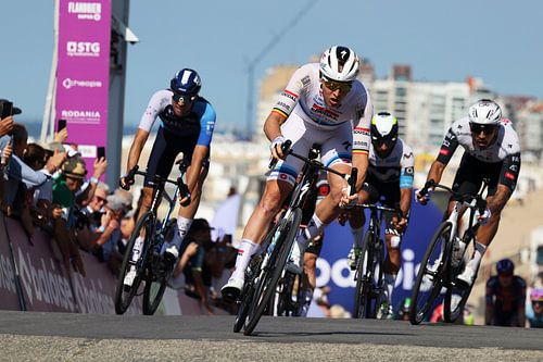 Tim Merlier UEC champion winner in the sprint