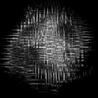 White mysteries on black paper