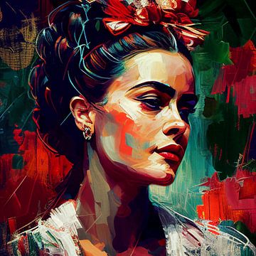 Frida color & lines van Bianca ter Riet