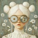 Fluffy garden van Mirjam Duizendstra thumbnail