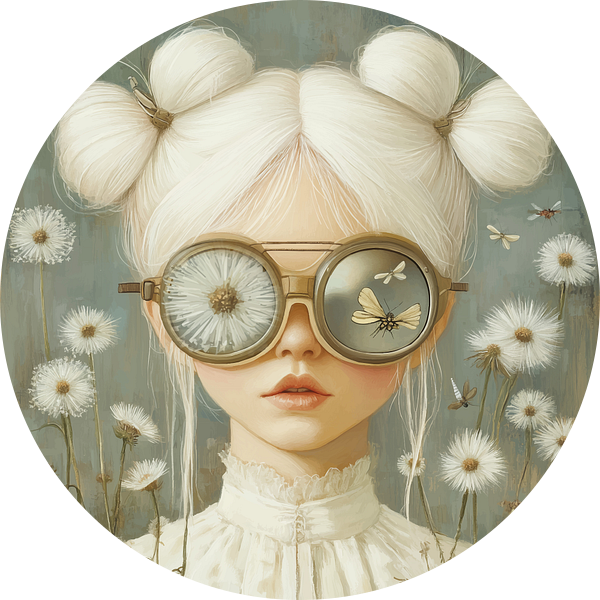 Fluffy garden van Mirjam Duizendstra