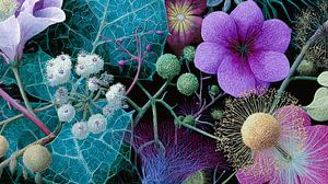 Botanische Zusammensetzung der Pflanzen