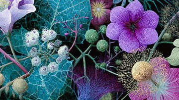 Botanische Zusammensetzung der Pflanzen