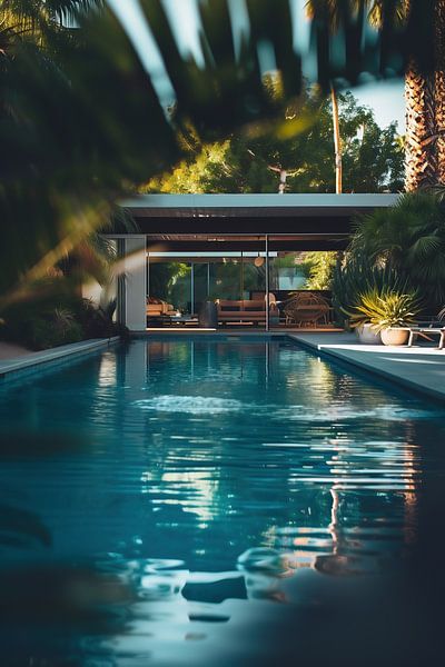 Haus mit Pool in Palm Springs von fernlichtsicht