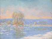 Eiszapfen, in der Nähe von Bennecourt, Claude Monet von Meisterhafte Meister Miniaturansicht