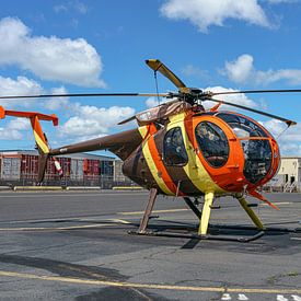 Hughes 500D helicopter. by Jaap van den Berg