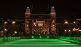Green Ice Rink at the Rijksmuseum - Festive Winter Charm in Amsterdam by Be More Outdoor