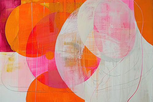 Abstracte ronde figuren