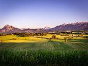Bayern Landschaft mit Berge von Mustafa Kurnaz Miniaturansicht