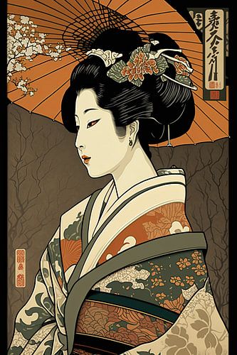 Enchanting Geisha, Harmony of Beauty