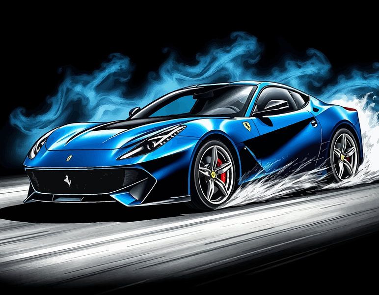 Ferrari 812 Supersnel van MIROKKU