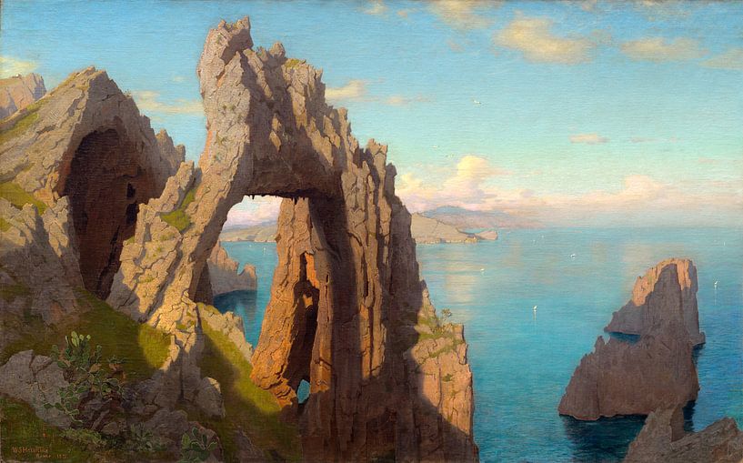 Felsbogen auf Capri, William Stanley Haseltine von Liszt Collection
