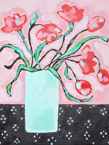 Playful tulips