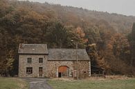 Altes Bauernhaus von Paulien van der Werf Miniaturansicht