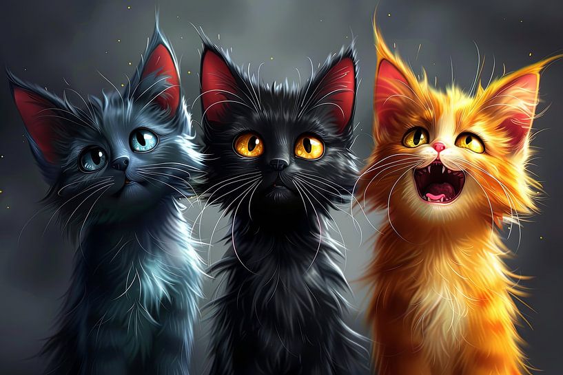 Katzen im und um das Haus von Egon Zitter