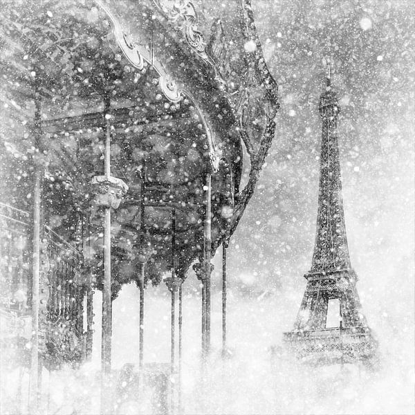 Typisch Parijs | magische winterse magie van Melanie Viola