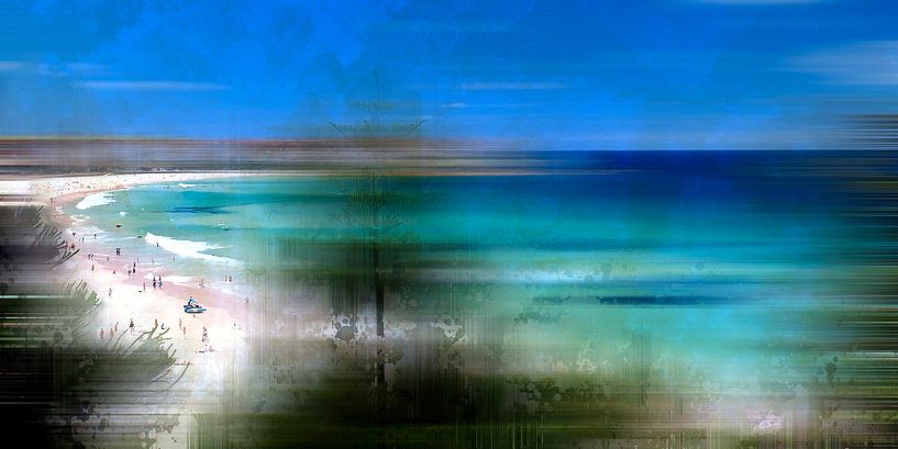 Digital-Art Bondi Beach von Melanie Viola