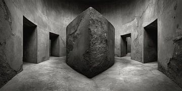 The immovable core by Klaus Tesching - Art-AI