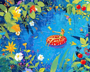 Peinture pour femmes | Floral Escape Dream