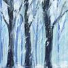 Winterbäume von Karen Kaspar