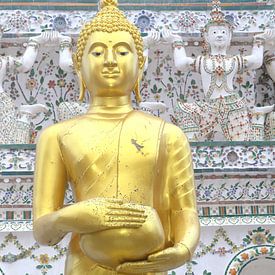 Tempel Bangkok Thailand van Jeroen Niemeijer
