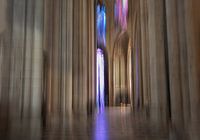 Innenraum der Kathedrale in Beauvais in ICM Technik