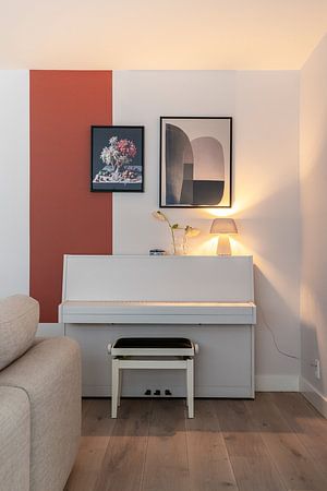 Abstrait moderne aux couleurs pastel