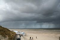 valstrepen van neerslag
