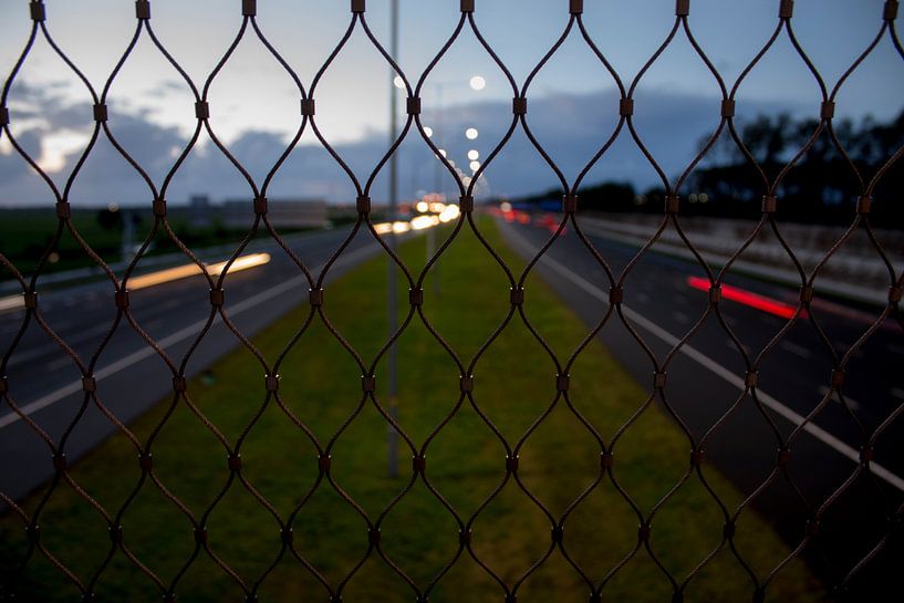 Highway through the fence by thomaswphotography