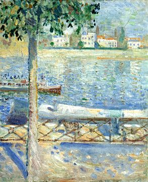 Evard Munch.River Seine in Paris