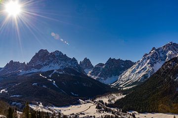 Glorious weather in the Dolomites by Denis Feiner