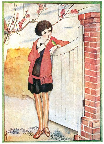 Sudō Shigeru - Oiseau bleu par Peter Balan