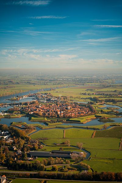 Heusden uit de lucht van Roel Timmermans