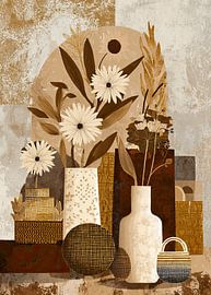 Vases à fleurs sur Peintures accrocheuses