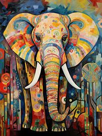 Abstrakter Elefant von Imagine
