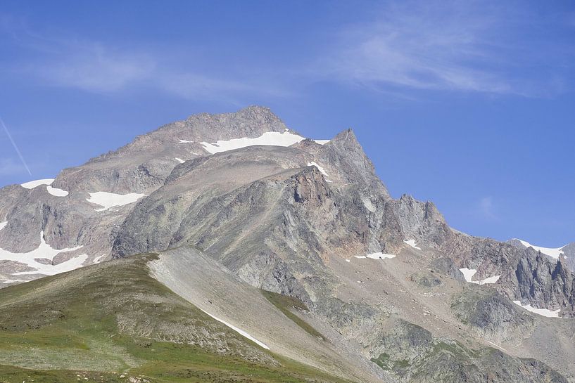 Mont Blanc mountain world and TMB panorama - breathtaking Alpine photography with glaciers and peaks. Buy the perfect Alpine mural or canvas motif online now. by Miriam Schwarzfischer Fotografie