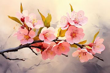 Peach blossom by Bert Nijholt