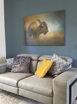 Photo de nos clients: Le bison américain sur Diana van Tankeren
