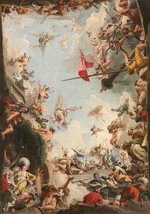 The Glorification of the Giustiniani Family, Giovanni Domenico Tiepolo