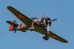 Vorbeiflug der Fokker D-XXI 229 auf dem Flugplatz Hoogeveen.