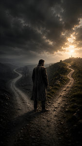 At crossroads