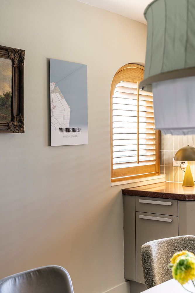 Alte Karte von Wieringerwerf (Nordholland)  von Ortsdrucke 