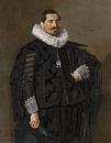 Portrait de Jacob Olycan, Frans Hals par Des maîtres magistraux Aperçu