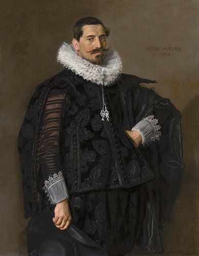 Portret van Jacob Olycan, Frans Hals
