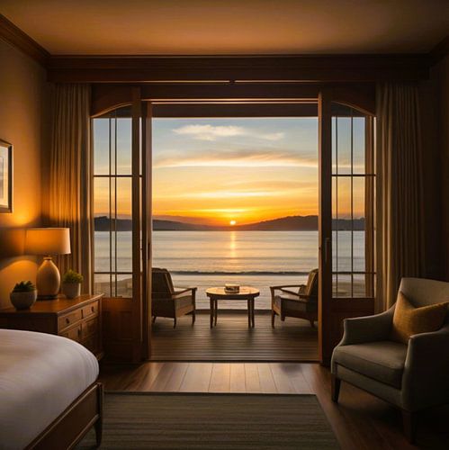 Zonsopkomst Vancouver eiland