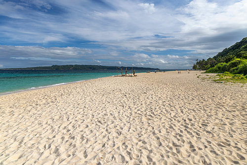 Puka strand @ Boracay Eiland, Filipijnen