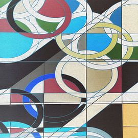 Abstract geometrische vormen